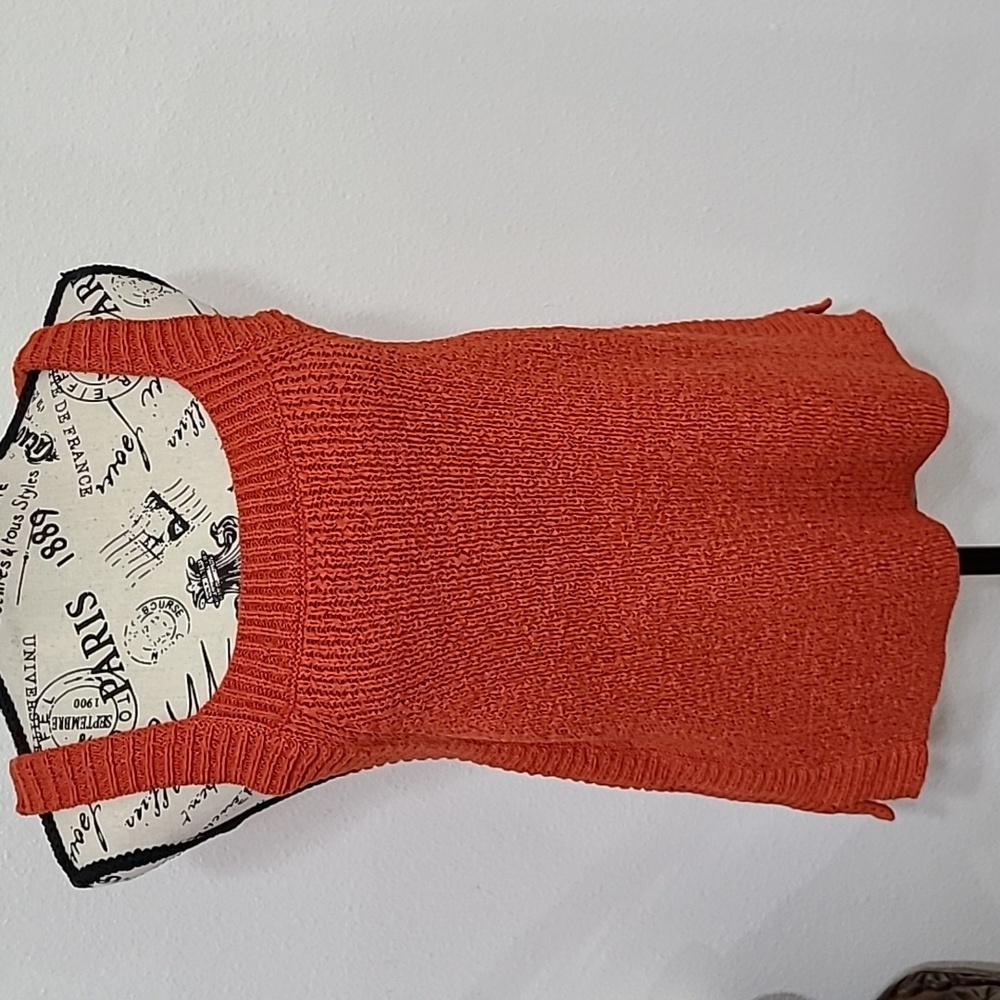 J Crew Point sur sweater knit Tank size L.